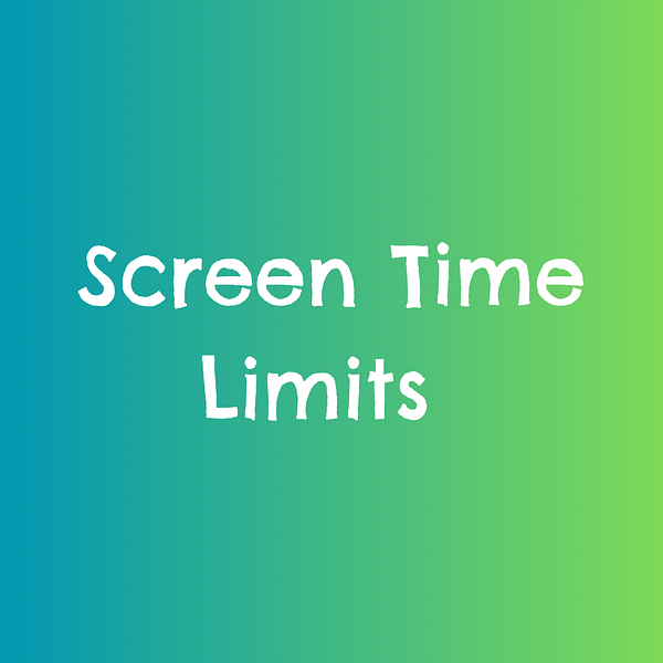 1. Screen Time Limits